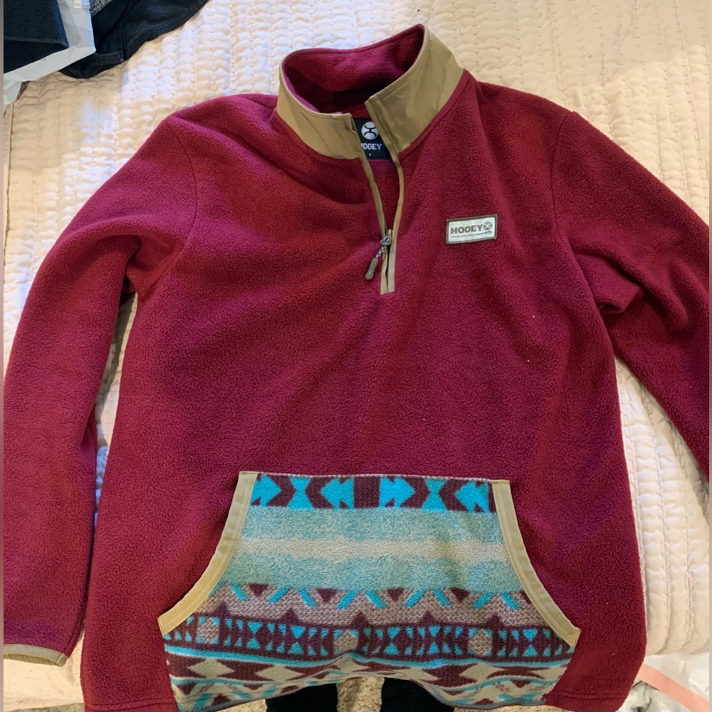 hooey fleece pullover